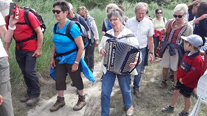 marcher en musique