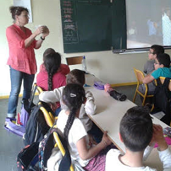 25 avril : éducation à la solidarité à l'école Bergson - St Etienne 42