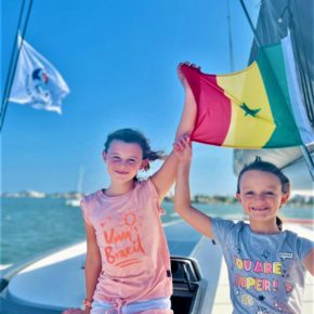 Les premiers bateaux arrivent au Sénegal